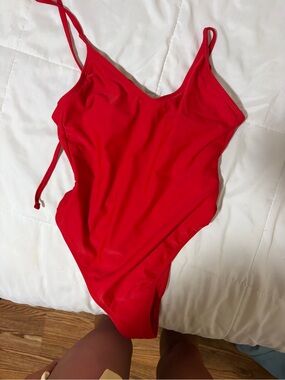 wild fable Red One-Piece Swimsuit